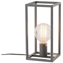 Sigalo - Industrie- Und Retro-tischlampe Grau 1 Licht, E27 - Italux
