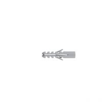Index - Schachtel mit 100 grauen Nylondübeln Standard 6x30mm tacon06