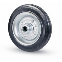 Industrielles gummirad D.180X45 mit rollenlager