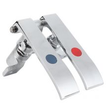 Ineasicer - Robinet en laiton G1/2 Accessoires de robinetterie pour bar, hôtel, restaurant, cantine, robinet à genouillère à double température