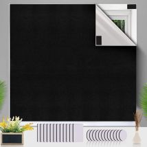 Ineasicer Tragbarer Verdunkelungsvorhang, 200 X 145 Cm, Verdunkelungsrollo, Kein Bohren Erforderlich, Individuell Zuschneidbar Für Jedes Fenster, 