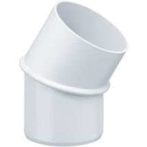 Coude de tuyau de pluie 30 degrés pour tuyau de descente, raccord en pvc pour accessoires de gouttière, montage simple, Made in Germany - dn 100