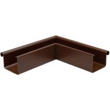 Equerre de chéneau 90 degrés en forme de caisson Angle extérieur, bourrelet pvc extérieur, pièce de raccordement Accessoires de gouttière, Made in