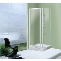 Ines Porte Pivotante 70 Exterieure Granite Blanc Alutrade Plein Sud Inesg70-6a