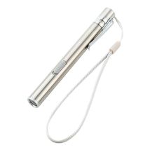Infirmière Stylo Lumière Médicale Stylo Lumière USB Rechargeable LED Lampe de Poche en Acier Inoxydable Torche pour Médecins Étudiants Médecins