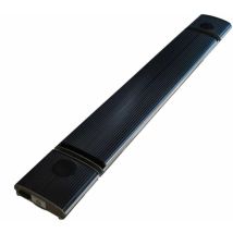Sined Infrarotheizung 1000W mit Bluetooth-Lautsprechern – 97 x 18,9 x 6,7 cm – IPX4 spritzwassergeschützt – Überhitzungsschutz