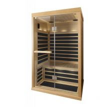 Tylö - Infrarotkabine sand T820H Schwarz IR-Wärmekabine mit wlan Steuerung