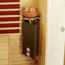 Infraworld - AquaTherm 750 w Set Zusatzverdampfer mit Sole Therme Pur mit Steuerung B6675-1