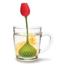 Ototo - infusore da te' a forma di tulipano rosso