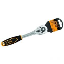 Ingco 1/4in Socket Drive Ratchet Wrench - HRTH0814
