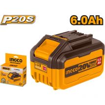 Ingco - Batería Li 20V 6.0 Ah FBLI2060