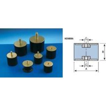 AMC - soporte cil hembra M-8 - 25X22 mm
