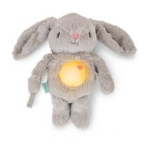 Veilleuse bébé, Doudou lapin, peluche Sylvie, réponds au pleurs de bébé, musicale, lumineuse, bruits blanc, et at - Ingenuity