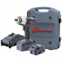 Ingersoll Rand - Clé à choc sans fil W5153-K22B-EU, 1/2', 20 v, 2x 5,0 Ah + chargeur
