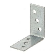 Alberts - Conector en ángulo 60x60x60mm No de agujeros 2/12 p. 2,5mm ETA-08/165 gah (Por 50)