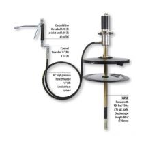 Ingrassatore fusti aeropulsometro pompa riempimento ingrassatori aria 50:1 Groz
