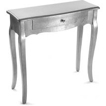 Cagliari Consolle ingresso, Tavolo Consolle, Tavolino Ingresso, Tavolo salotto, con 1 cassetto, Misure (a x l x l) 80 x 30 x 80 cm, Legno, Colore
