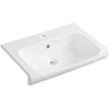 Kerasan - inka Ceramic Washbasin 60x40cm, blanc