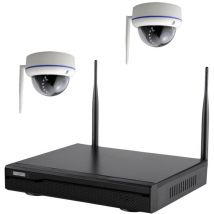 Inkovideo - INKO-22M2D i22m2d wlan IP-Kit videocamere sorveglianza 4 canali con 2 camere 1920 x 1080 Pixel