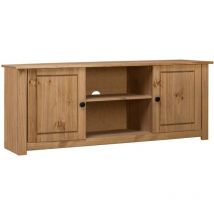 Inlife - 282670 tv Cabinet 120x40x50 cm Solid Pine Wood Panama Range