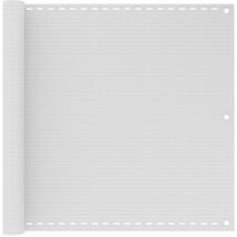 Cran de balcon, Brise vue Pour Balcon Blanc 90x500 cm pehd GHJ18578