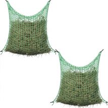 Filet à foin 2 pcs Carré 0,9 x 1 m pp - Inlife