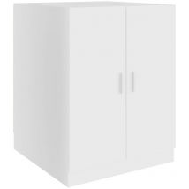 Inlife - Meuble pour machine à laver Blanc 71x71,5x91,5 cm