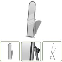 Inlife - Miroir autoportant rectangulaire pleine longueur Gris