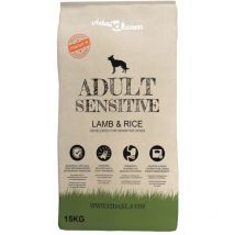 Nourriture sèche pour chiens Adult Sensitive Lamb & Rice 15 kg - Inlife