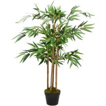 Plante artificielle avec pot Bambou Twiggy 90 cm - Inlife