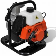 Inlife - Pompe à eau à 2 temps à essence 1,2 kW 0,95 l