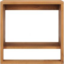 Porte-serviette mural 35x20x35 cm Bois de teck solide - Inlife