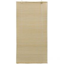 Inlife - Store à roulant Bambou Naturel 120 x 220 cm