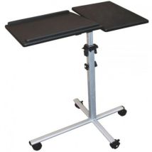 Carrello Di Presentazione Inline Nero Altezza Regolabile