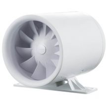 Inline fan Vents Quietline-k 100 with Mounting plate