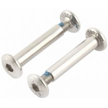 Inline skate Wheel 15/162,6 cm shaft hex socket Screw 2 pz