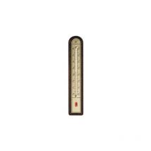 Innen- und Außenthermometer aus Holz und Aluminium