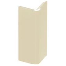 Inneneckverbindung Perlenweiß Für Clipbare Jouplast-terrassenprofile – 140 Mm