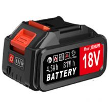 Innopower 18v Lithium-ionen-akkus, 4,5 Ah Geeignet Für Kabellose Elektrowerkzeuge, Die Mit Makita-schnittstellen Kompatibel Sind