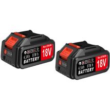 Innopower 2 Stück 18v Lithium-ionen-akkus, 4,5 Ah Geeignet Für Kabellose Elektrowerkzeuge, Die Mit Makita-schnittstellen Kompatibel Sind