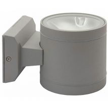 Außen Wand Spot Strahler ip 54 up & down Leuchte Lampe Alu Druckglass Kanlux 07083