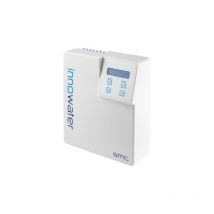 Innowater Salzwasserelektrolyse SMC-50 – Poolpflege für bis zu 200 m³ – 4 g/l Salzbedarf – Selbstreinigende Zelle – Digitales Display
