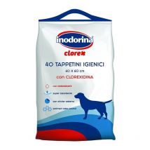 Inodorina - clorex pads 60 x 60 cm, 40 empapadores