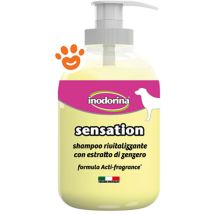 Inodorina - Dog Sensation Shampoo Rivitalizzante Con Estratto Di Zenzero Dog Sensation Shampoo Rivitalizzante Con Estratto Di Zenzero - Confezione Da 