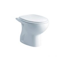 Gala - Inodoro Tanque Bajo Salida Vertical wc Elia Blanco