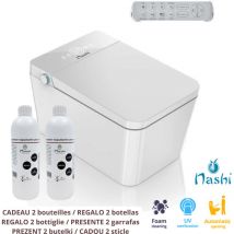 Nashi - inodoro japones ovian square blanco a suelo