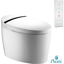 Nashi - inodoro japones wc inteligente aldara new, hidromasaje, aire caliente, mando a distancia, no es necesario deposito