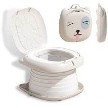 Zolginah - Inodoro para niños confiable, orinal para bebés. Puede transportar aproximadamente 50 kg de inodoro infantil, orinal portátil plegable