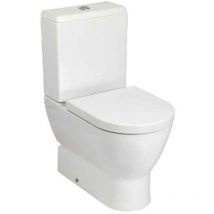 Gala - Inodoro street square Completo Salida Dual btw Con Cisterna y Tapa Cisterna Salida: Entrada Inferior - Tipo de Tapa: Tapa Fija