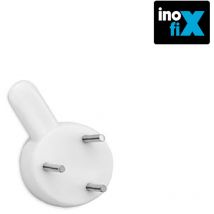 Weißer Bilderaufhänger 3001-2-000 Blister 6 Einheiten Inofix